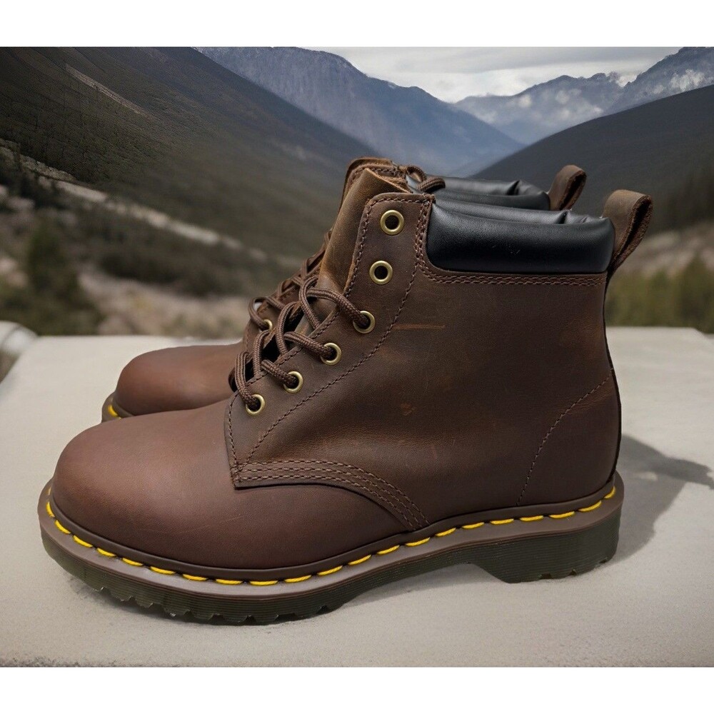 Dr. Martens MEN 939 BEN BOOT CRAZY HORSE LEATHER HIKER BOOTS Size 8 Women Sz 9